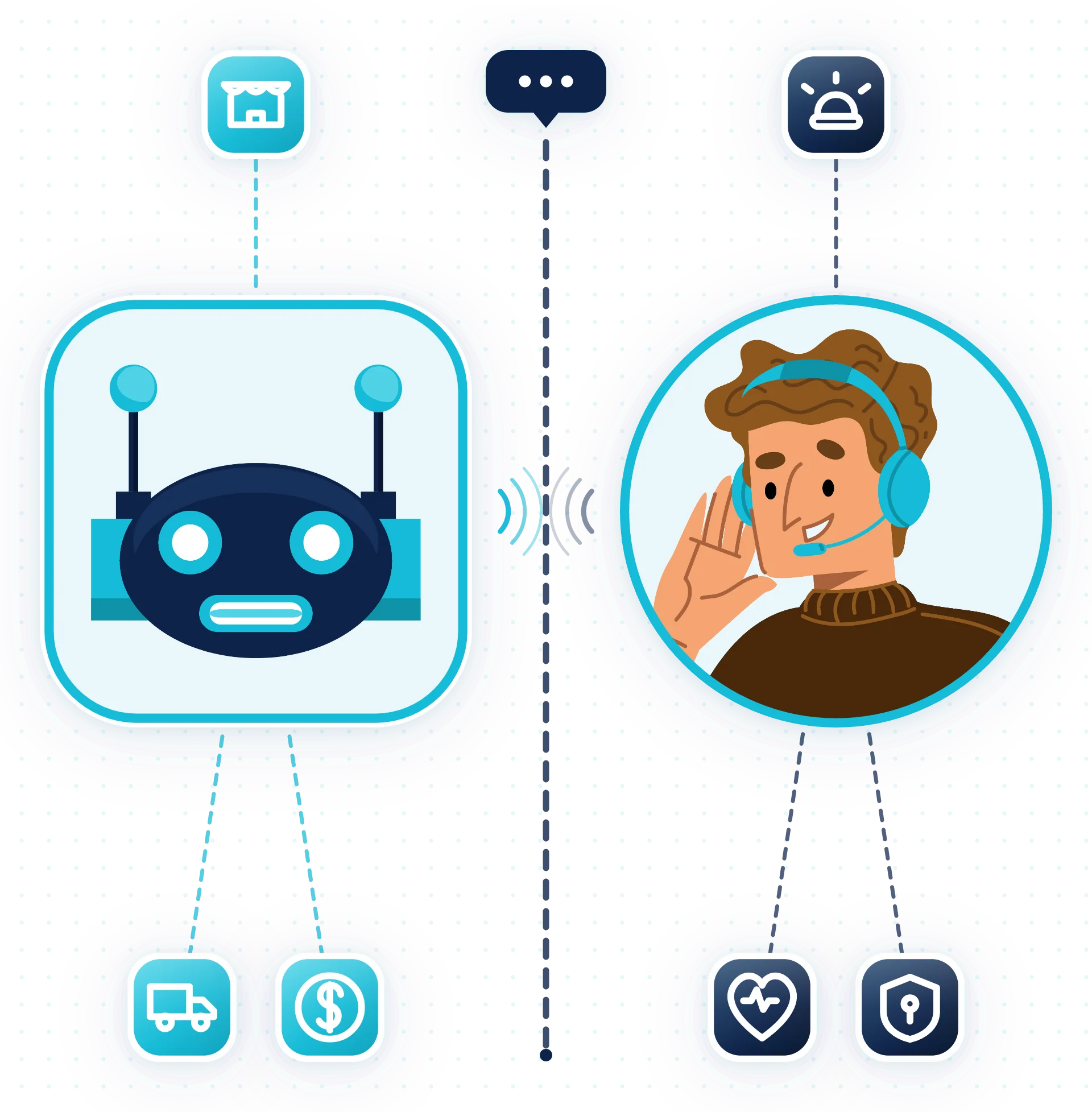Should This Call Be AI or Human? Americans Draw the Line